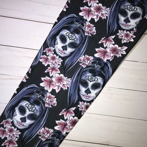 Dead Diva Sugar Skull Lady Capris